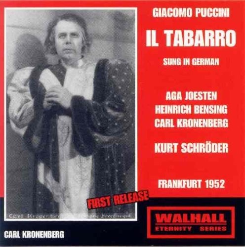 Bensing - Il Tabarro - Music CD