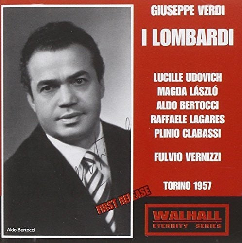 the album cover for Udovich - I Lombardi