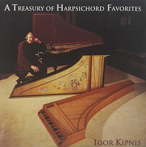 the album cover for Kipnis - Treasury of Harpsichord