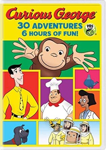 Curious George 30-adventure Collection - Curious George 30-adventure Collection - DVD