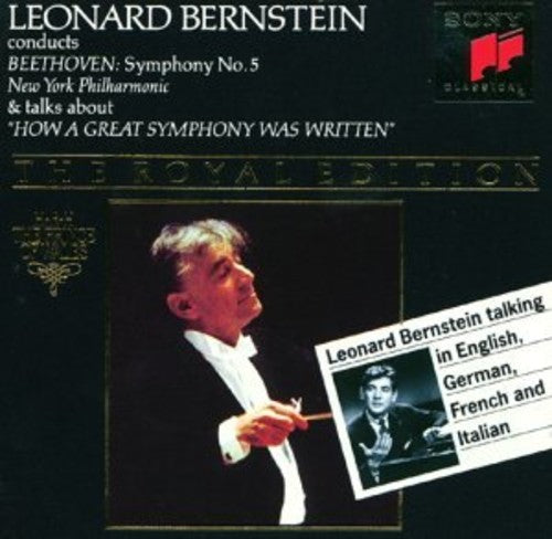 the album cover for Bernstein - Bernstein Conducts Symphony
