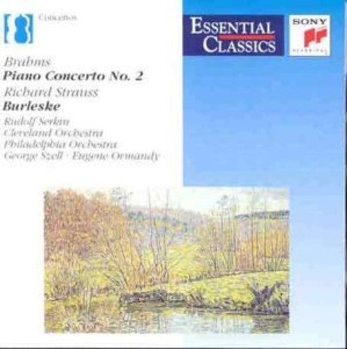 the album cover for Rudolf Serkin - Piano Concerto 2
