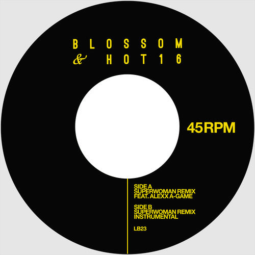 Blossom & Hot16 - Superwoman (Remix) Ft. Alexx A-Game Vinyl Record