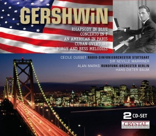 the album cover for Radio Synfonieorchester Stuttgart - Gershwin