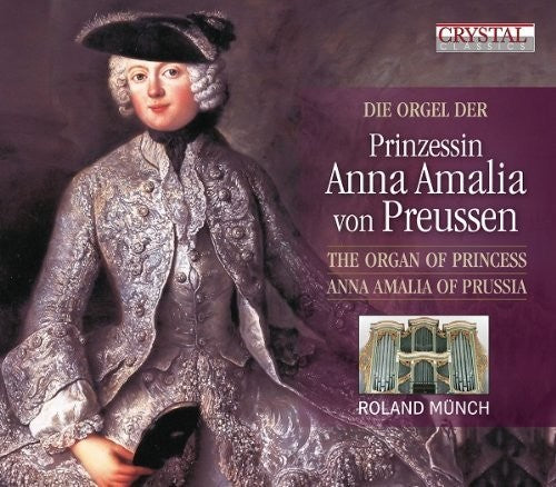 the album cover for Roland Munch - Die Orgel Der Prinzessin Anna