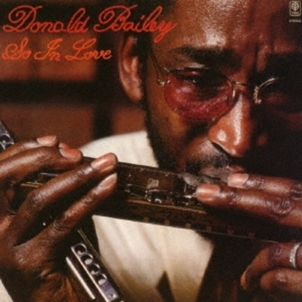 the album cover for Donald Bailey - So In Love