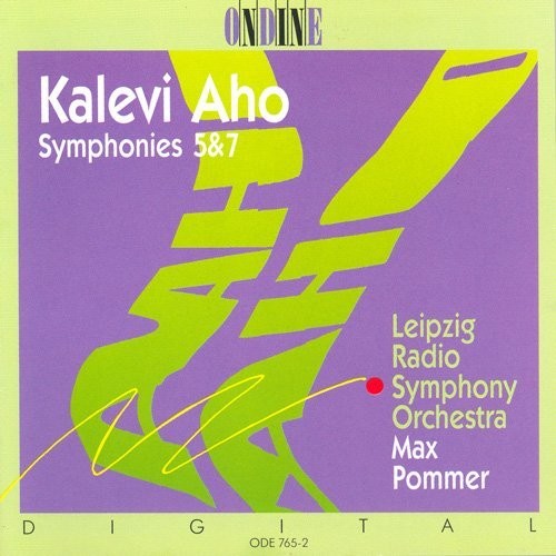 the album cover for Leipzig Radio Orchestra / Pommer - Symphony 5 & 7