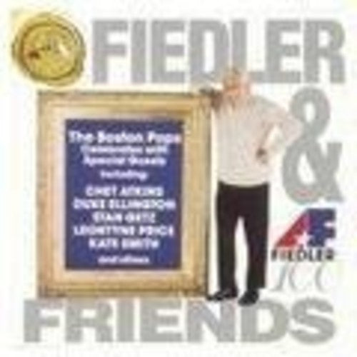 the album cover for Boston Pops - Fiedeler & Friends