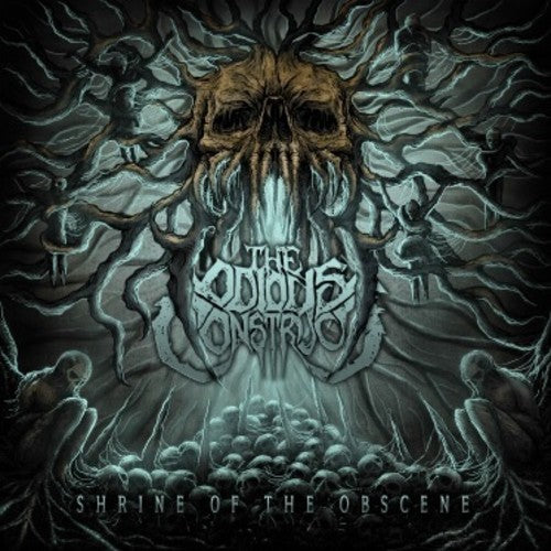 the album cover for Odious Construct - Shrine of the Obscene