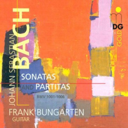 the album cover for J.S. Bach - Sonatas & Suites Arranged for Guitar