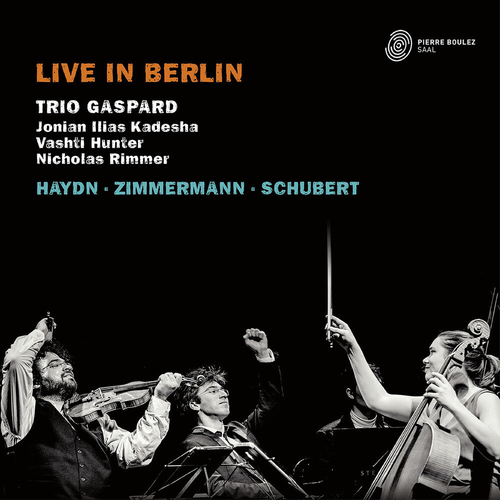 the album cover for Haydn / Trio Gaspard - Live in Berlin