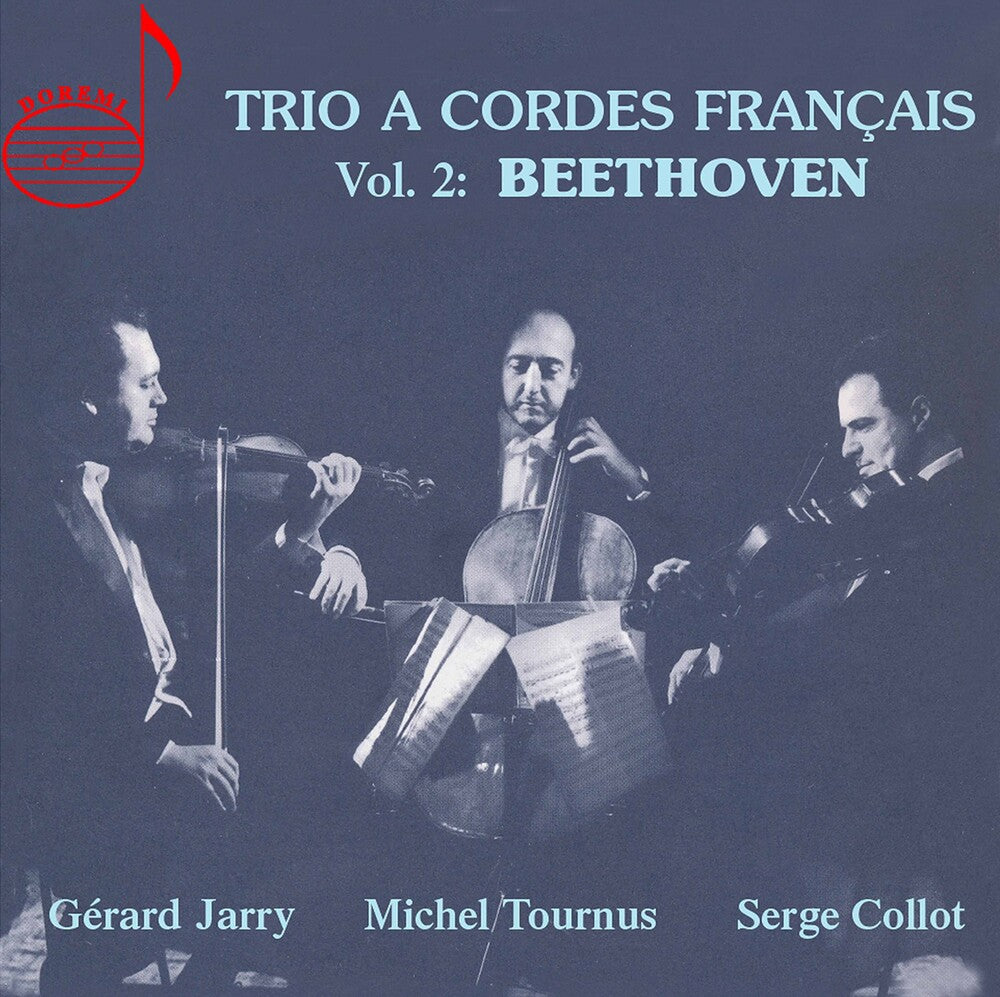the album cover for Beethoven / Jarry / Tournus - Trio a Cordes Francais 2
