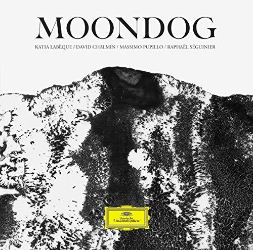 the album cover for Katia Labeque / Chalmin,David / Pupillo,Massimo - Moondog