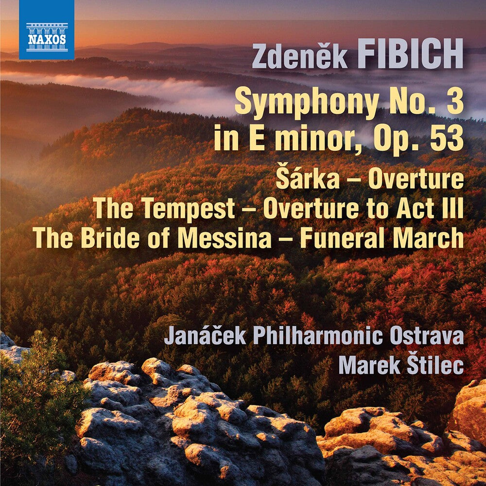 the album cover for Fibich / Janacek Philharmonic Orch / Stilec - Orchestral Works 5