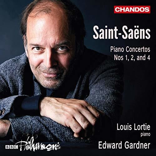 the album cover for Saens / Lortie - Piano Concertos