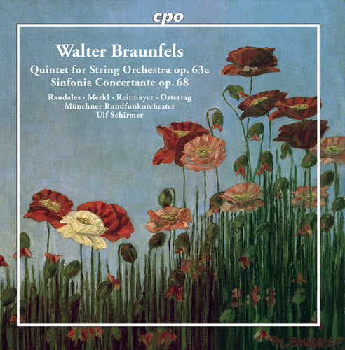 the album cover for Braunfels - Sinfonia Concertante 68