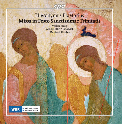 the album cover for Praetorius / Janig - Missa in Festo Sanctissimae Trinitatis