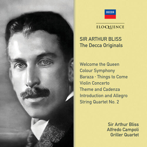 Bliss,arthur / Griller Quartet / Campoli,alfredo - Sir Arthur Bliss: The Decca Originals - Music CD