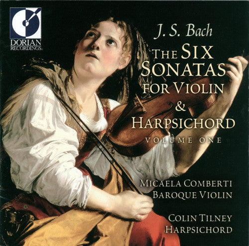 the album cover for Micaela Comberti - 6 Sonatas for Violin & Harpsichord 1