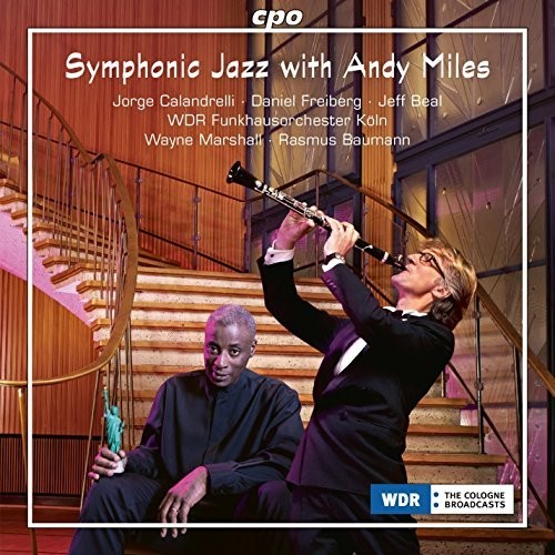 the album cover for Miles / Marshall / Baumann - Symphonic Jazz