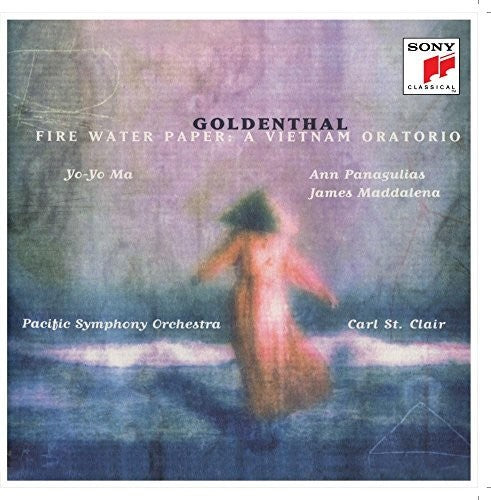 the album cover for Maddalena / Pacific Chorale - Fire Water Paper