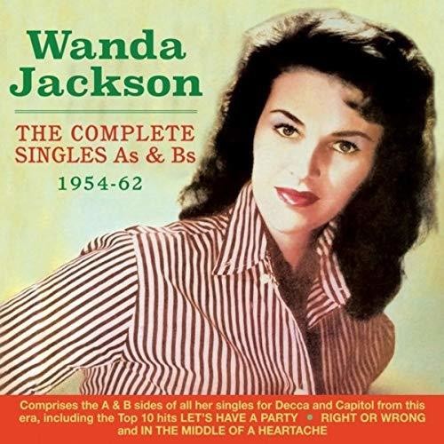 the album cover for Wanda Jackson - Complete Singles As & Bs 1954-62