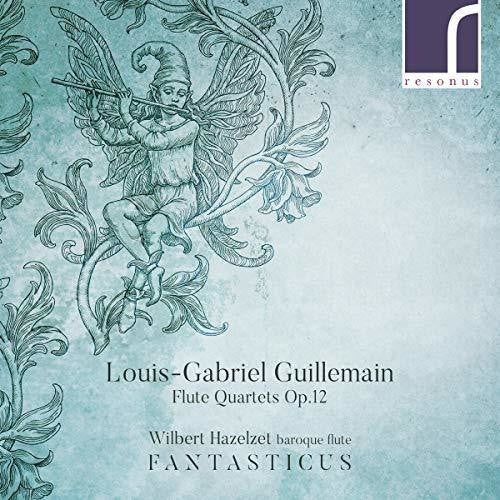 the album cover for Guillemain / Hazelzet - Flute Quartets 12