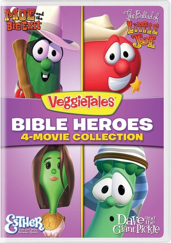 Veggietales: Bible Heroes - 4-movie Collection - Veggietales: Bible Heroes - 4-movie Collection - DVD
