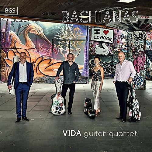 the album cover for Mendelssohn / Vida Guitar Quartet - Bachianas