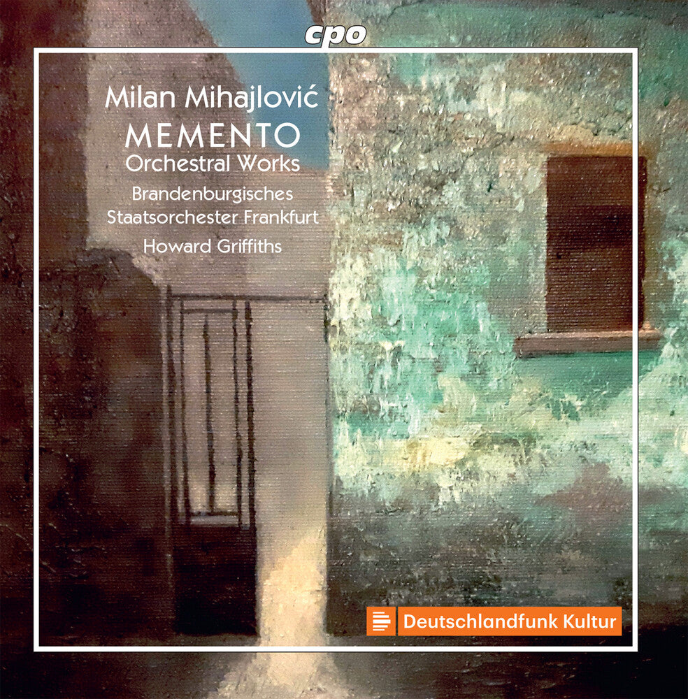 the album cover for Mihajlovic / Griffiths - Memento