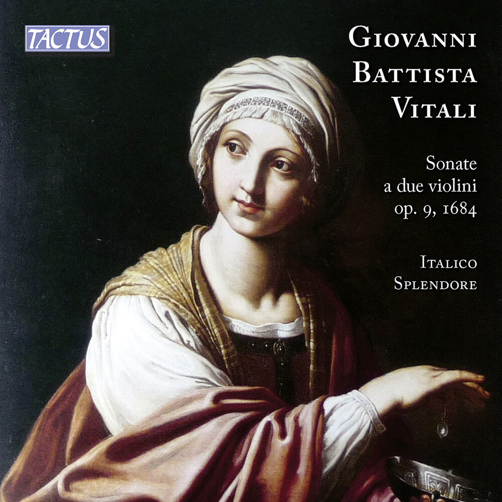 the album cover for Vitali / Italico Splendore - Sonate a Due Violini 9