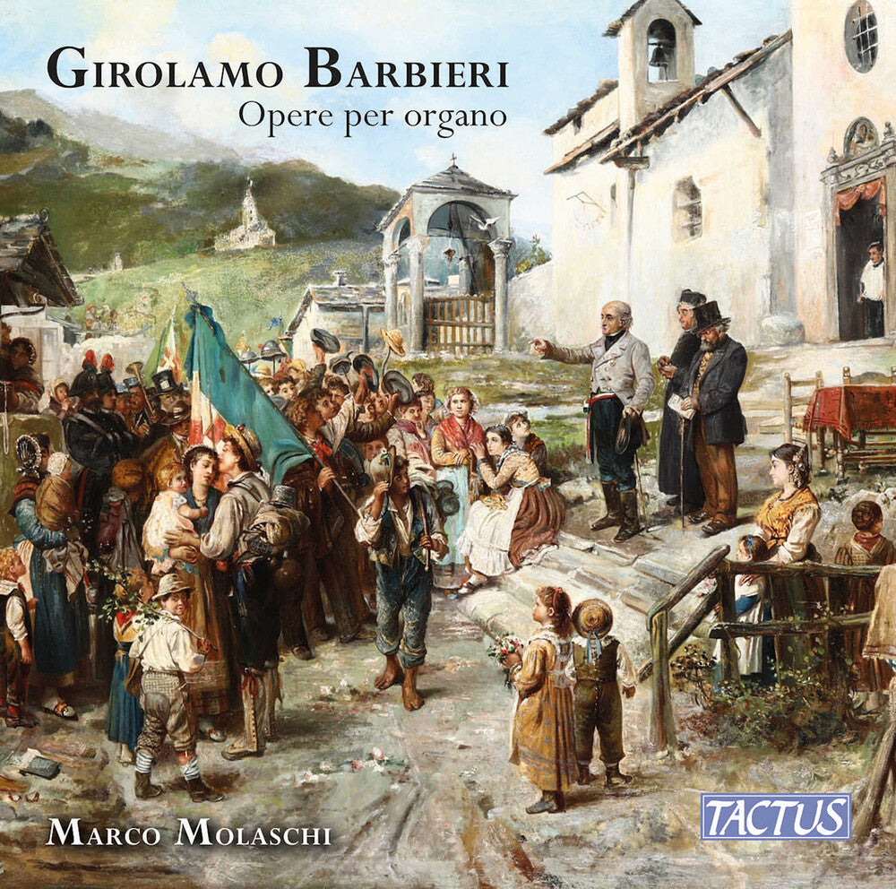 the album cover for Barbieri / Molaschi - Opere Per Organo