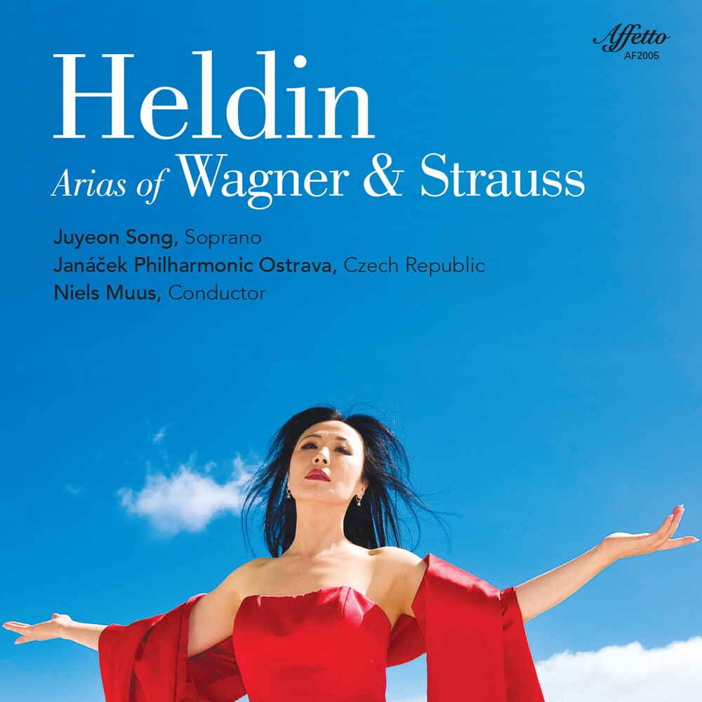 the album cover for Strauss / Song / Muus - Heldin