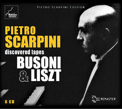 Busoni / Scarpini - Discovered Tapes - Music CD