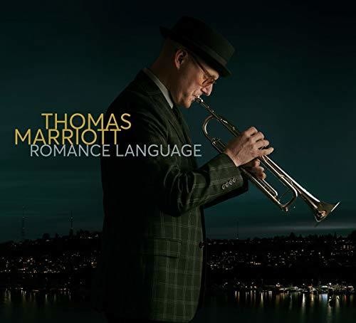 the album cover for Thomas Marriott - Romance Language