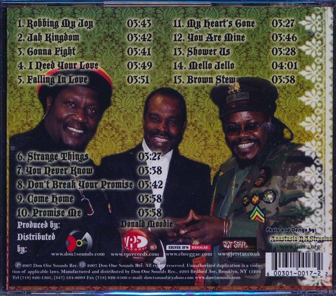 Luciano & Mikey General Friends For Life Music CD