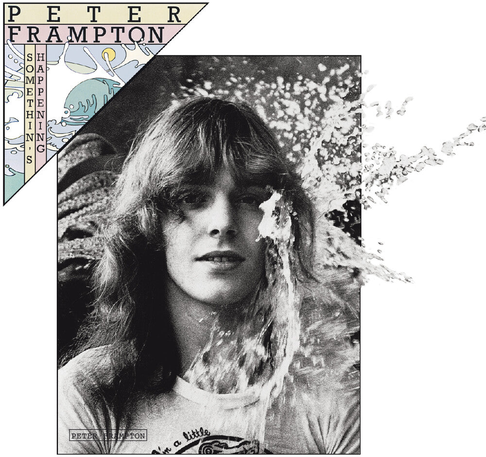 the album cover for Peter Frampton - Somethin's Happening