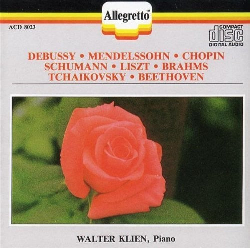 the album cover for Walter Klien - Piano Favorites