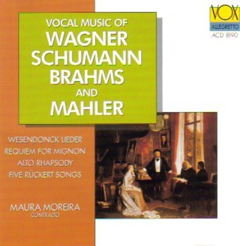 the album cover for Wagner / Innsbruck Symphony Orch - Vocal Music of Wagner Schuman