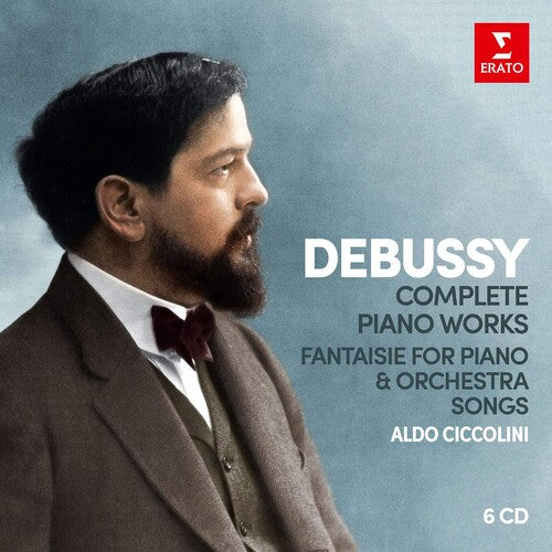 Debussy: Complete Piano Works; Fantaisie for piano & orchestra, Songs Music CD