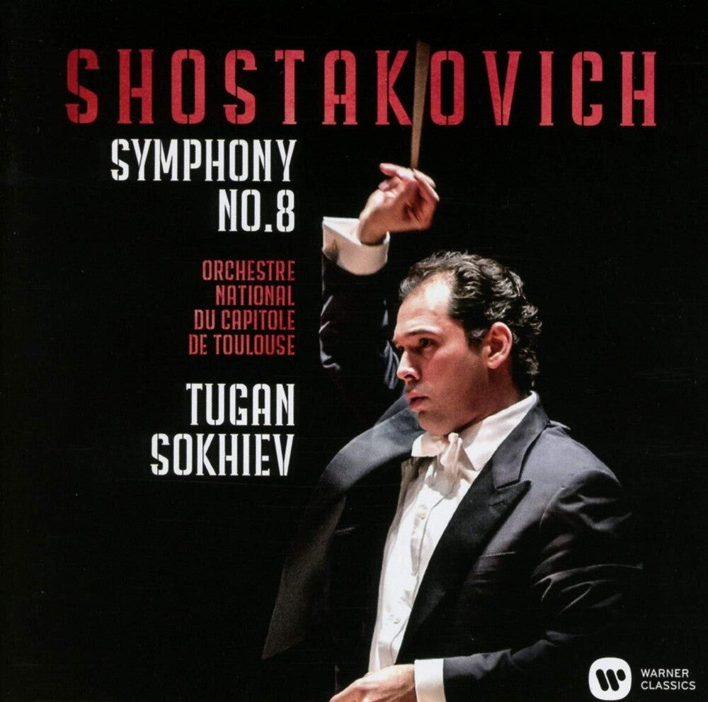 the album cover for Tugan Sokhie / Orchestre National - Shostakovich Symphony No.8