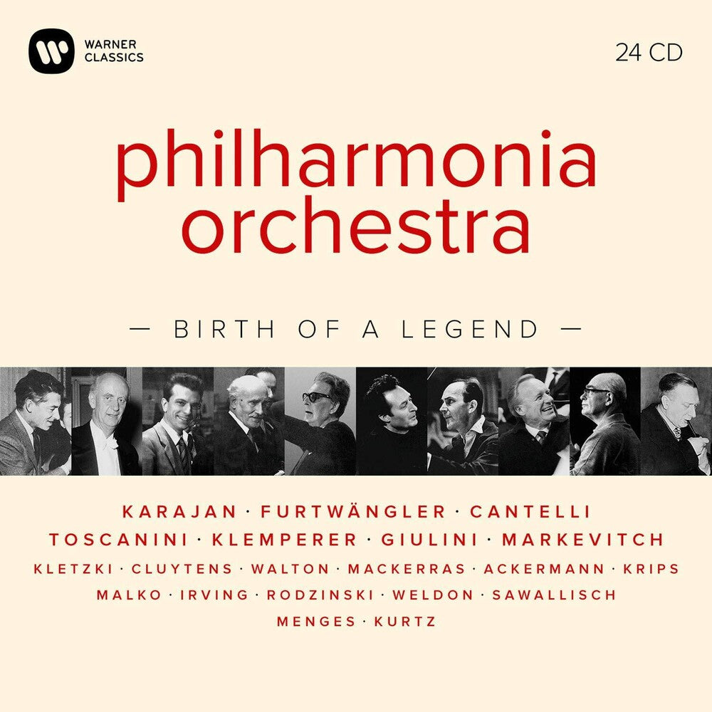 Philharmonia Orchestra: Birth of a Legend 24CD Music CD
