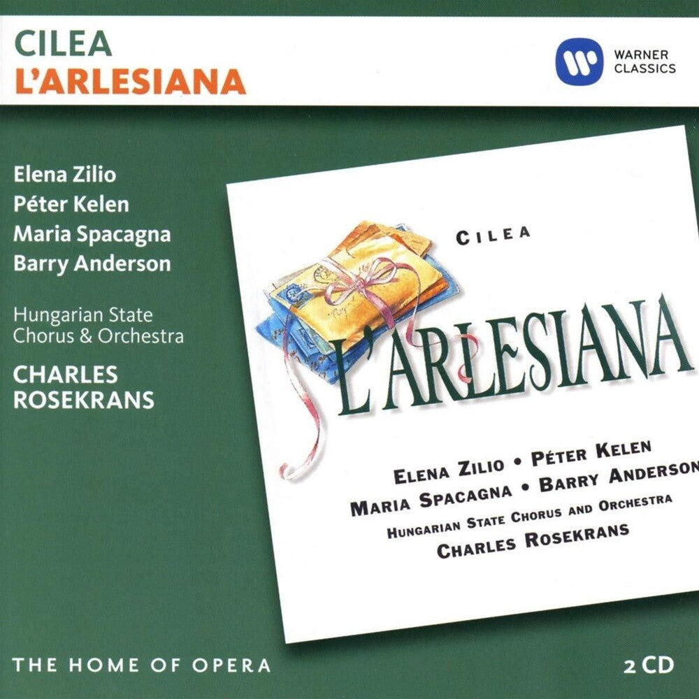 the album cover for Elena Zilio / Kelen,Peter / Hungarian State Chorus - Cilea: L'Arlesiana