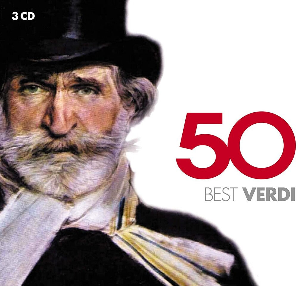 the album cover for 50 Best Verdi - 50 Best Verdi