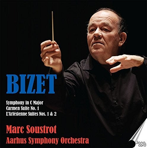 the album cover for Soustrot / Aarhus Symphony Orchestra - Bizet Symphony Carmen Suite