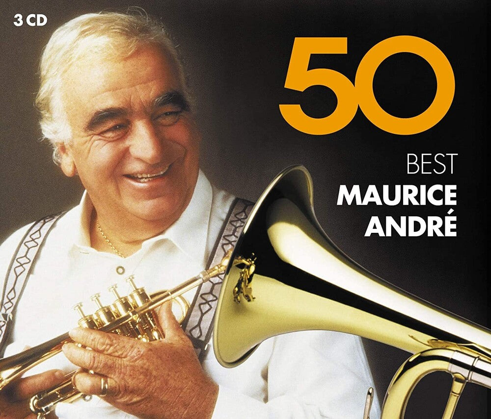 the album cover for Maurice André - 50 BEST MAURICE ANDRe