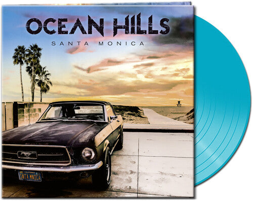 Ocean Hills - Santa Monica (Clear Light Blue) Vinyl Record