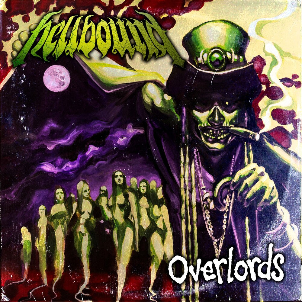 the album cover for Hellbound - Overlords