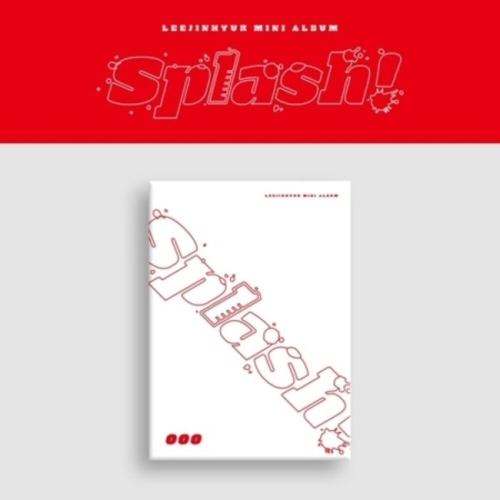 the album cover for Lee Jin Hyuk - Splash (OOO Version) (incl. 80pg Photobook, Folded Poster, Photocard,Pop-Up Photocard, Postcard + Clear Bookmark)