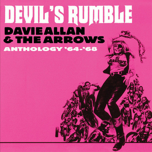 the album cover for Davie Allan / Arrows - Devil's Rumble: Anthology 64-68